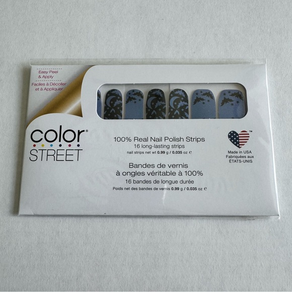 *Retired* Color Street: Bat’s Amore | Halloween Blue Purple Black Stars Fall - Picture 3 of 13